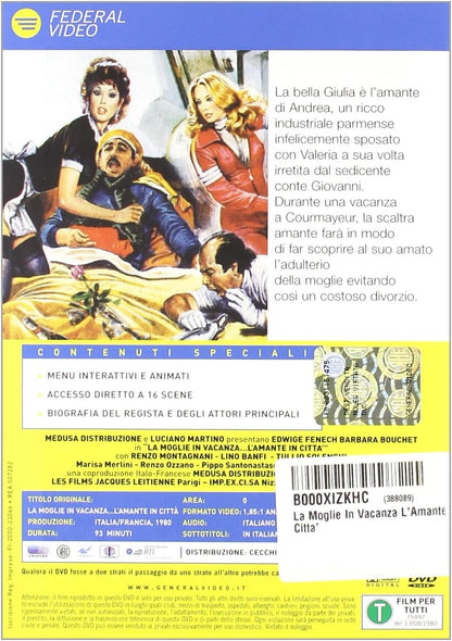 La Moglie in Vacanza l`Amante in Città  Italian Import