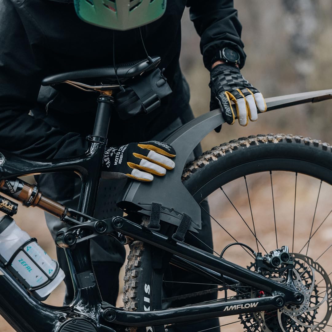 ZEFAL Deflector RS90 – Schutzblech Mountainbike 29 Zoll Hinten – Schnelle Montage, Maximaler Schutz, Für Reifen bis 3,0" - Kompatibel mit 27.5" & 29" MTB Schutzblech