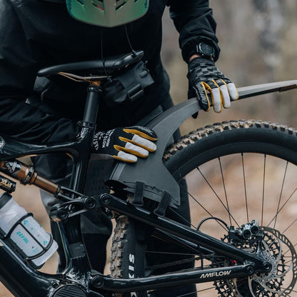 ZEFAL Deflector RS90 – Schutzblech Mountainbike 29 Zoll Hinten – Schnelle Montage, Maximaler Schutz, Für Reifen bis 3,0" - Kompatibel mit 27.5" & 29" MTB Schutzblech
