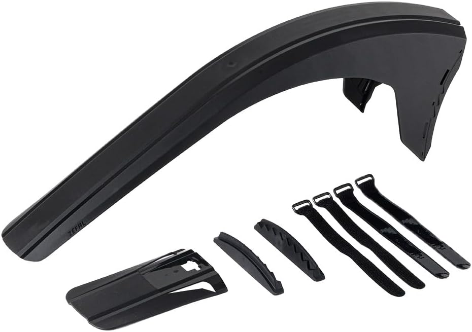 ZEFAL Deflector RS90 – Schutzblech Mountainbike 29 Zoll Hinten – Schnelle Montage, Maximaler Schutz, Für Reifen bis 3,0" - Kompatibel mit 27.5" & 29" MTB Schutzblech