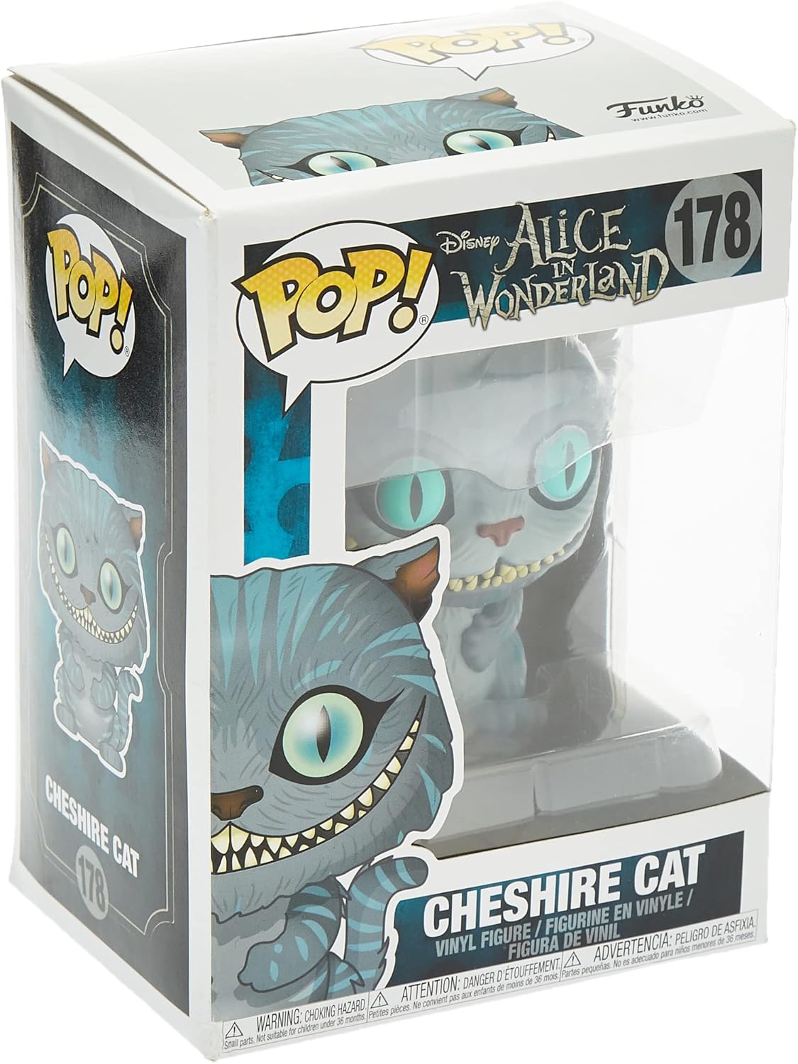 Funko FK6711 POP! Movies Disney - Alice in Wonderland Cheshire CAT Vinyl Figure 10 cm
