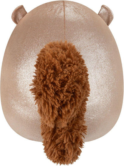 Squishmallows Original 16-Inch Sawyer the Brown Glitter Squirrel