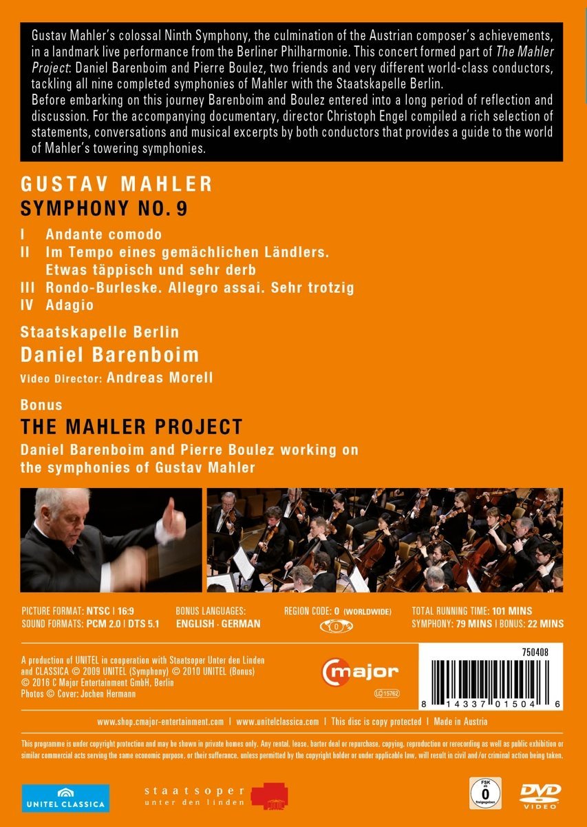 Mahler: Symphony No. 9 (Barenboim)