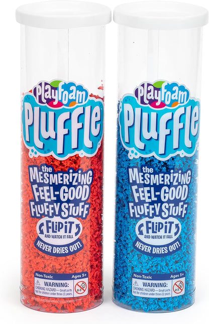 Learning Resources Playfoam Pluffle 2-Pack Blue & Red