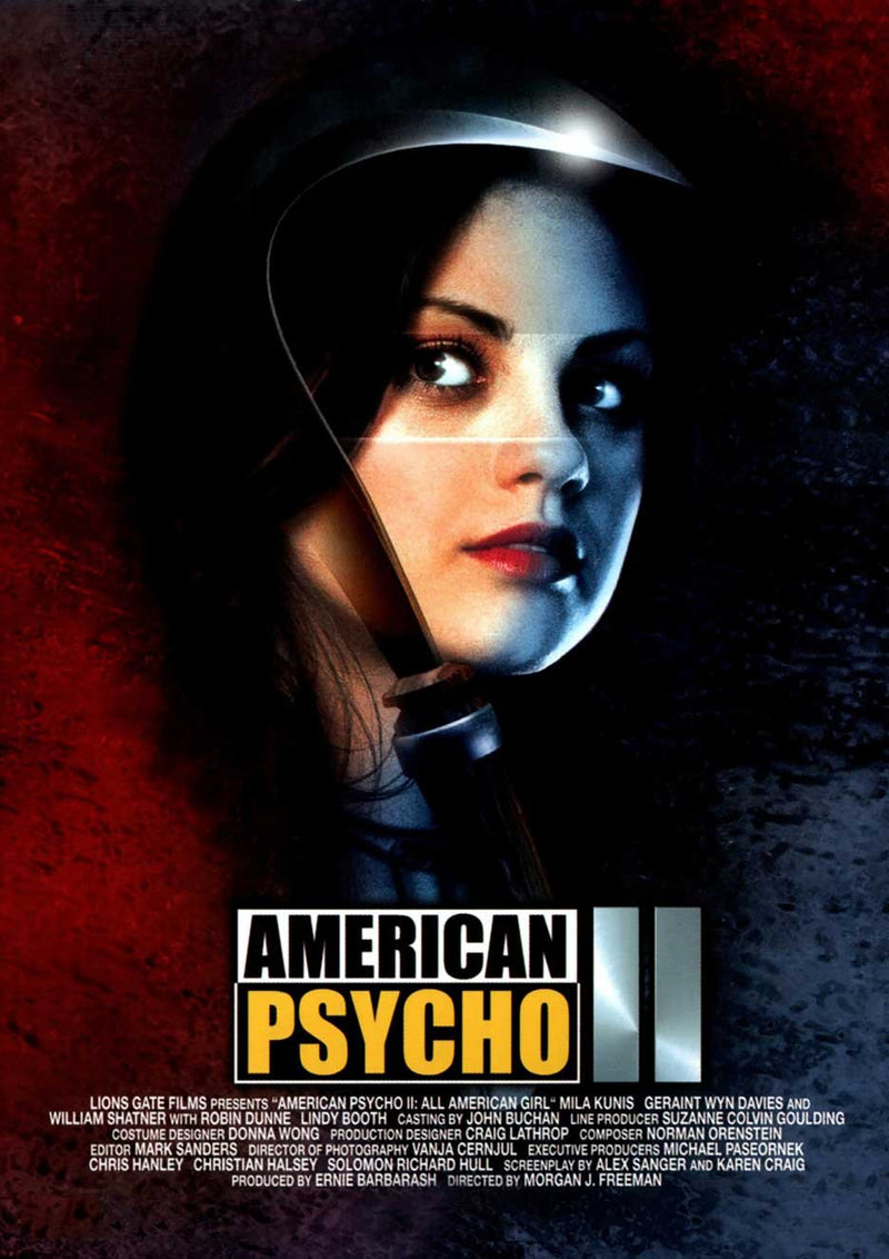 Dvd - American Psycho 2 (1 DVD