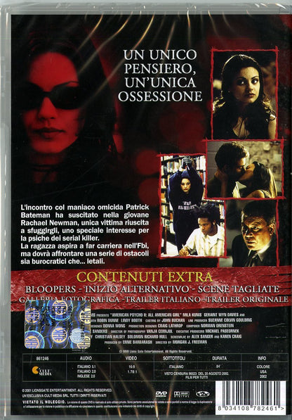 Dvd - American Psycho 2 (1 DVD