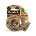 Scotch Magic Green Cinta Adhesiva Invisible, 1 Rollo 19 mm נ33 m en Dispensador 100 % reciclado - Cinta adhesiva Mate para Reparación, Etiquetado y Sellado de Paquetes y Documentos