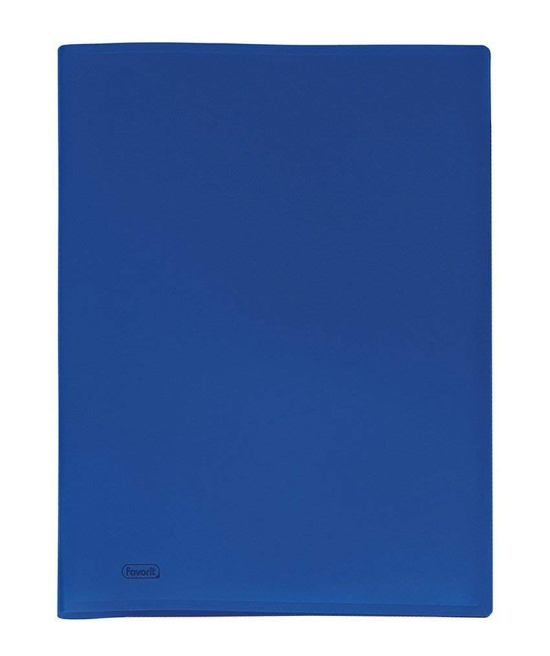 Favorit, Portalistino, 80 Buste Buccia D'Arancia, 22 x 30cm, Blu