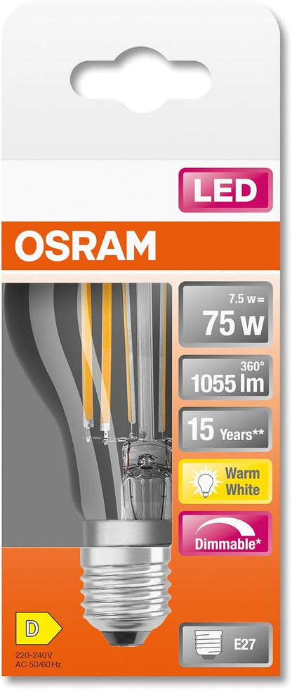 Lampadina Led Osram Led Retrofit Classic A Dim