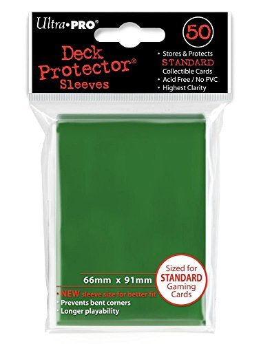 Deck Protector Pack: Green Solid 50Ct (Display 12)