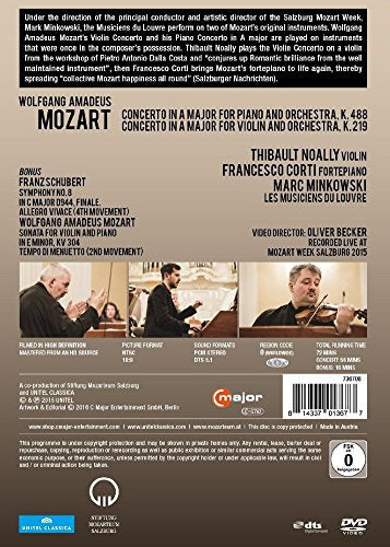 Mozart: Piano Concerto K.488/Violin Concerto K. 219 (Minkowski)