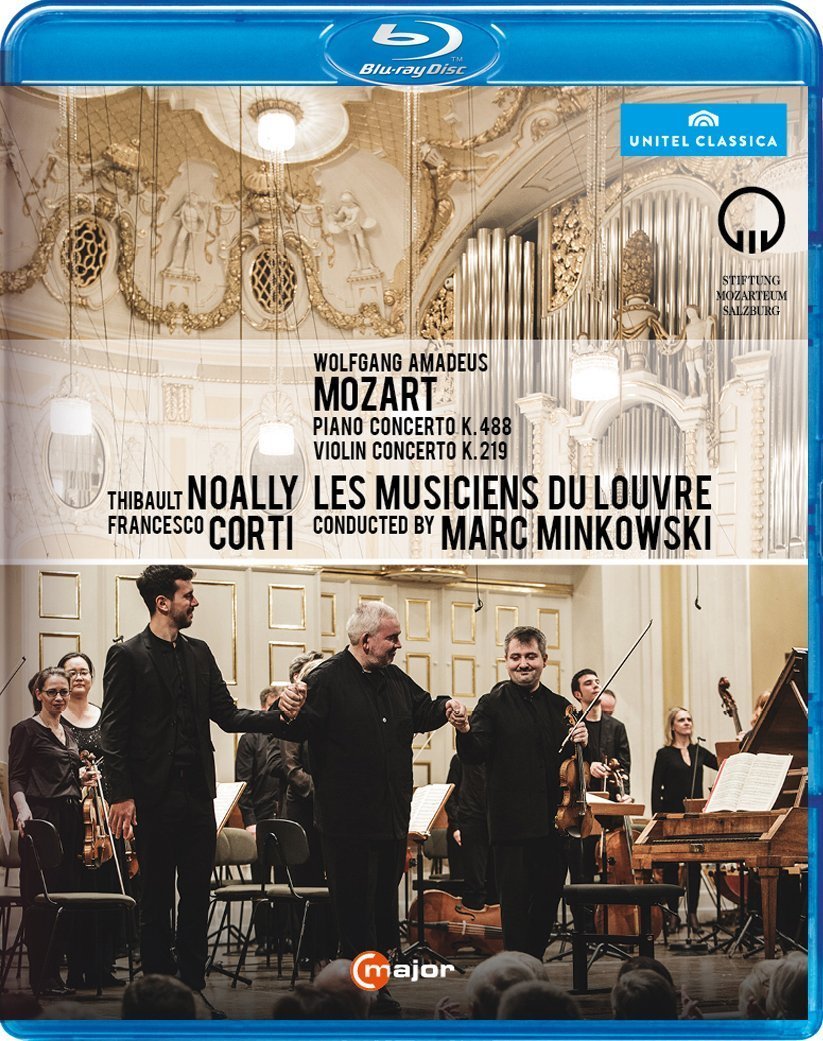 Mozart: Piano Concerto K.488/Violin Concerto K. 219 (Minkowski)