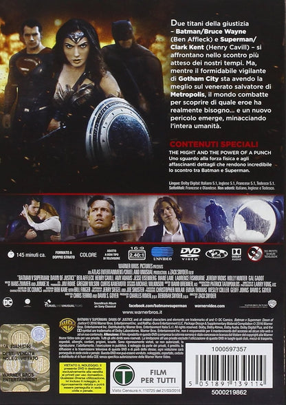 Warner Bros. Entertainment Dvd batman v superman - dawn of justice