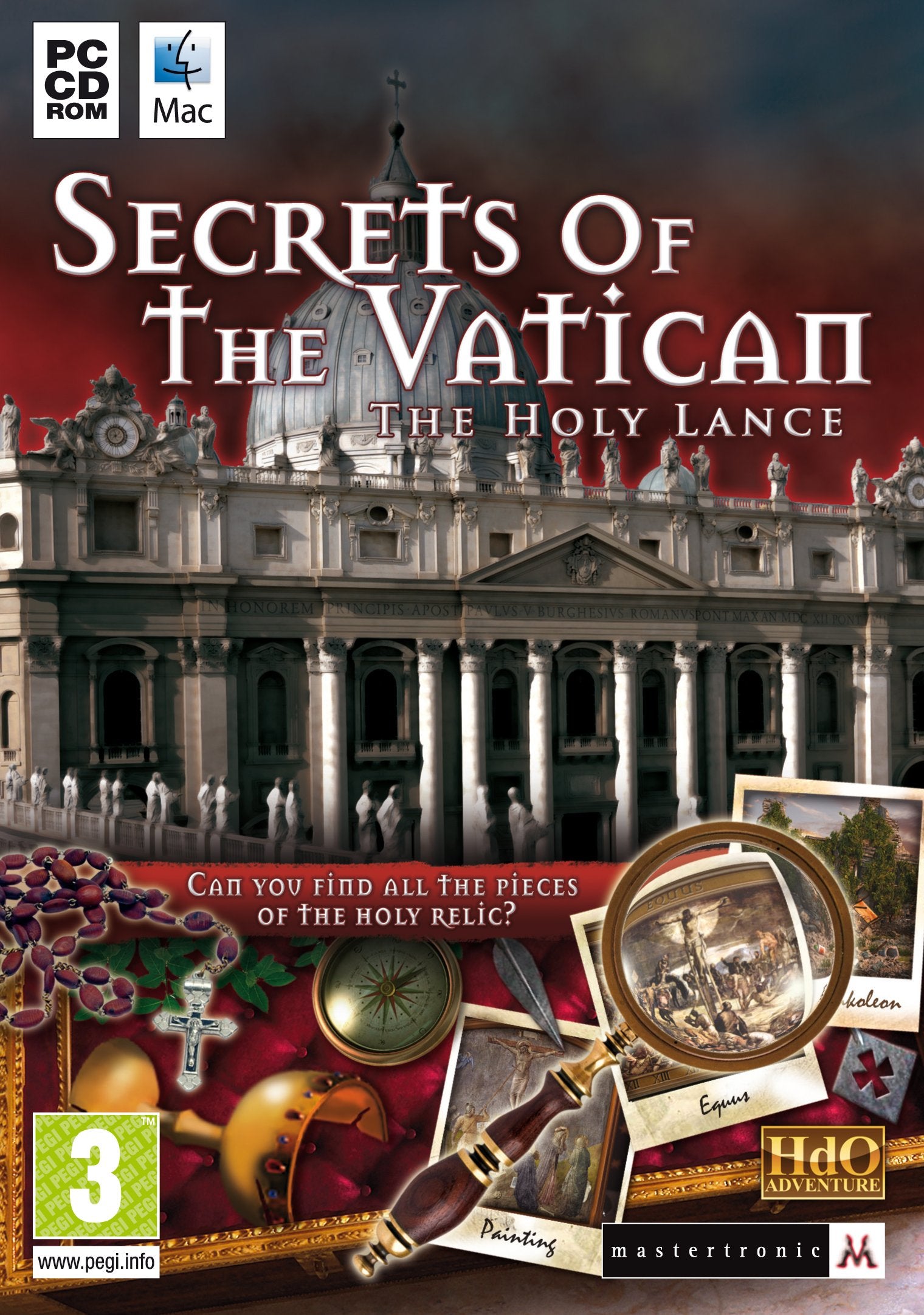 Secrets Of The Vatican: The Holy Lance (PC/Mac CD