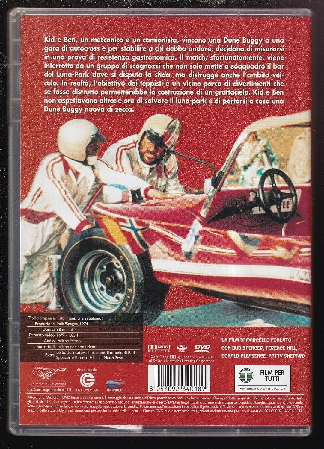 DVD ALTRIMENTI CI ARRABBIAMO