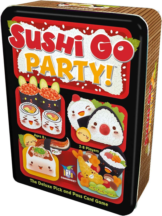 Asmodée Gamewright, Sushi Go Party Game, Card Game, Ages 8+, 2-8 Players, 20 Minutes Playing Time