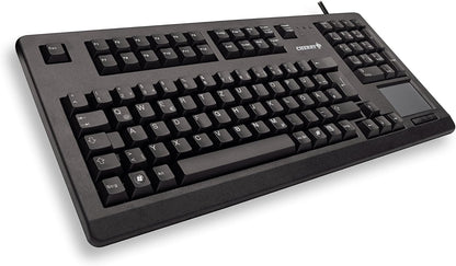 CHERRY Northamber PLC G80-11900LUMGB-2 Corded USB Touch Pad Compact Keyboard - Black