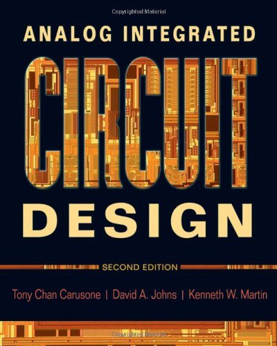 Analog Integrated Circuit Design