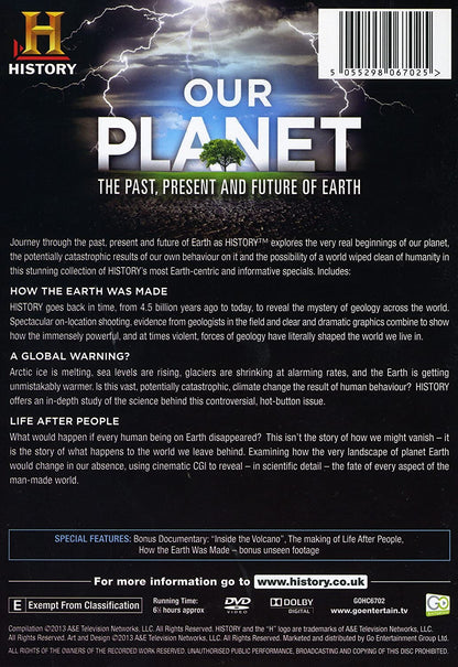 Our Planet : The Past, Present and Future Of Earth - 3 DVD Set