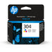 HP N9K05AE 304 Original Ink Cartridge, Tri-Color, (Pack of 1