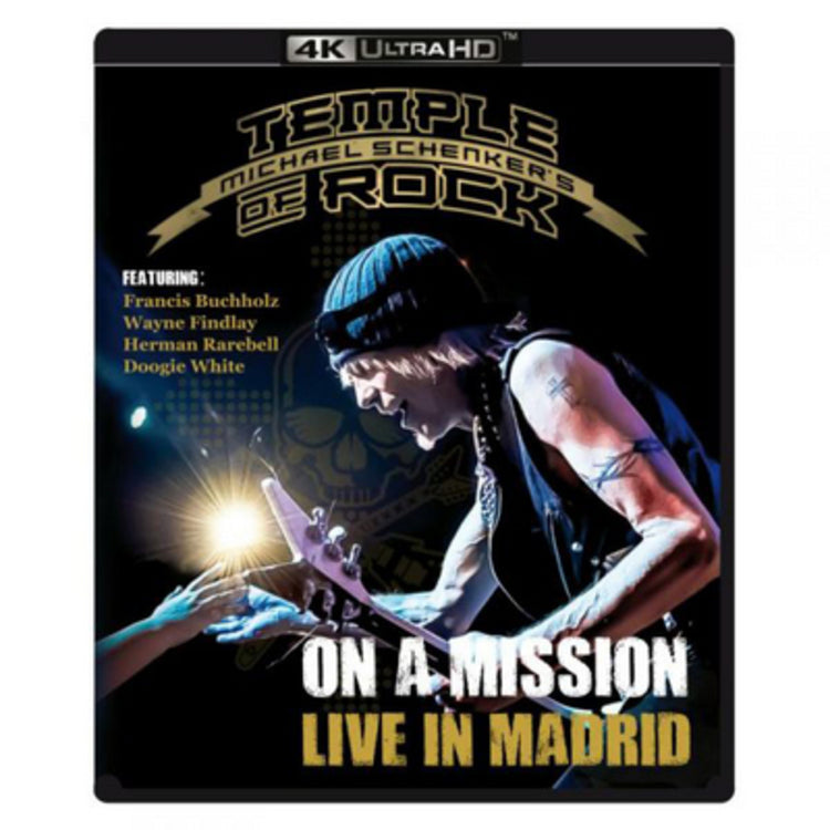 Michael Schenker - Temple of Rock/On A Mission - Live In Madrid (4K Ultra HD)