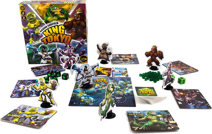 Iello | King of Tokyo Game (2016 Edition) | Board Game | Ages 8+ | 2-6 Players | 30 Minutes Playing Time
