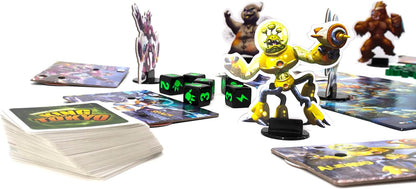 Iello | King of Tokyo Game (2016 Edition) | Board Game | Ages 8+ | 2-6 Players | 30 Minutes Playing Time
