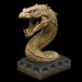 The Noble Collection Harry Potter Basilisk Bookend - 7in (18cm) Hand Painted Bookend Stand - Officially Licensed Film Set Movie Props Gifts One Size Multicolor