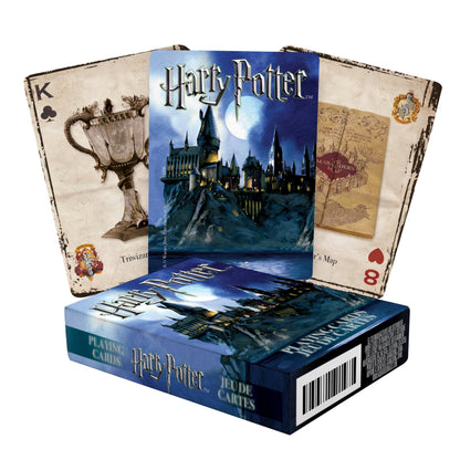 AQUARIUS-20611310523 Harry Potter Baraja Francesa, Multicolor, Suelto (52330