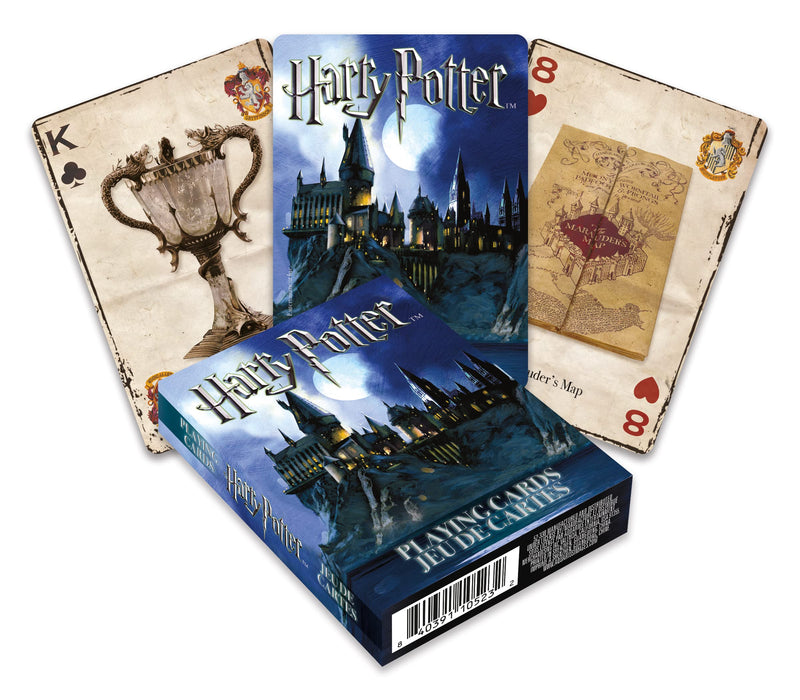 AQUARIUS-20611310523 Harry Potter Baraja Francesa, Multicolor, Suelto (52330