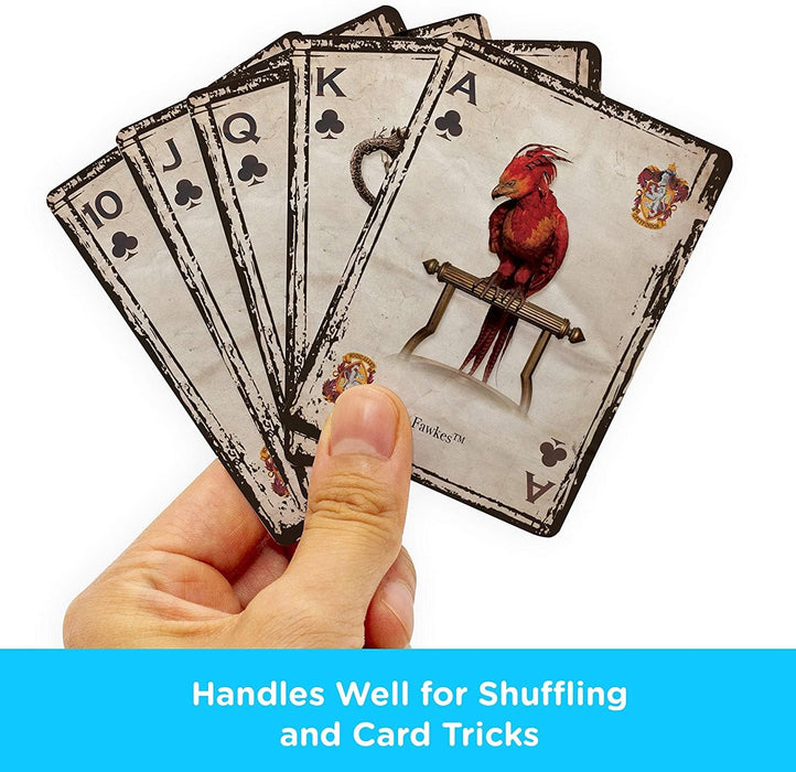 AQUARIUS-20611310523 Harry Potter Baraja Francesa, Multicolor, Suelto (52330