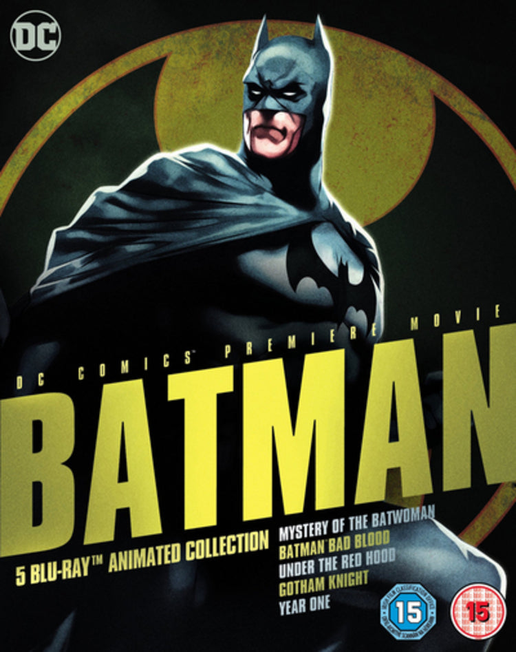 BATMAN ANIMATED 5PK BD