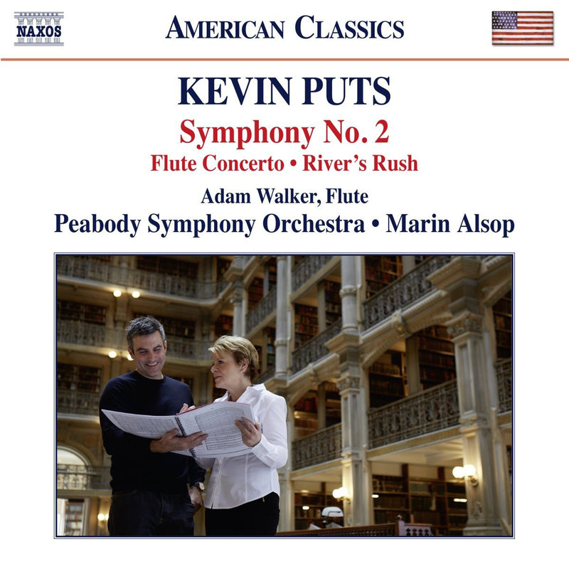 Kevin Puts: Symphony No. 2/Flute Concerto/River's Rush