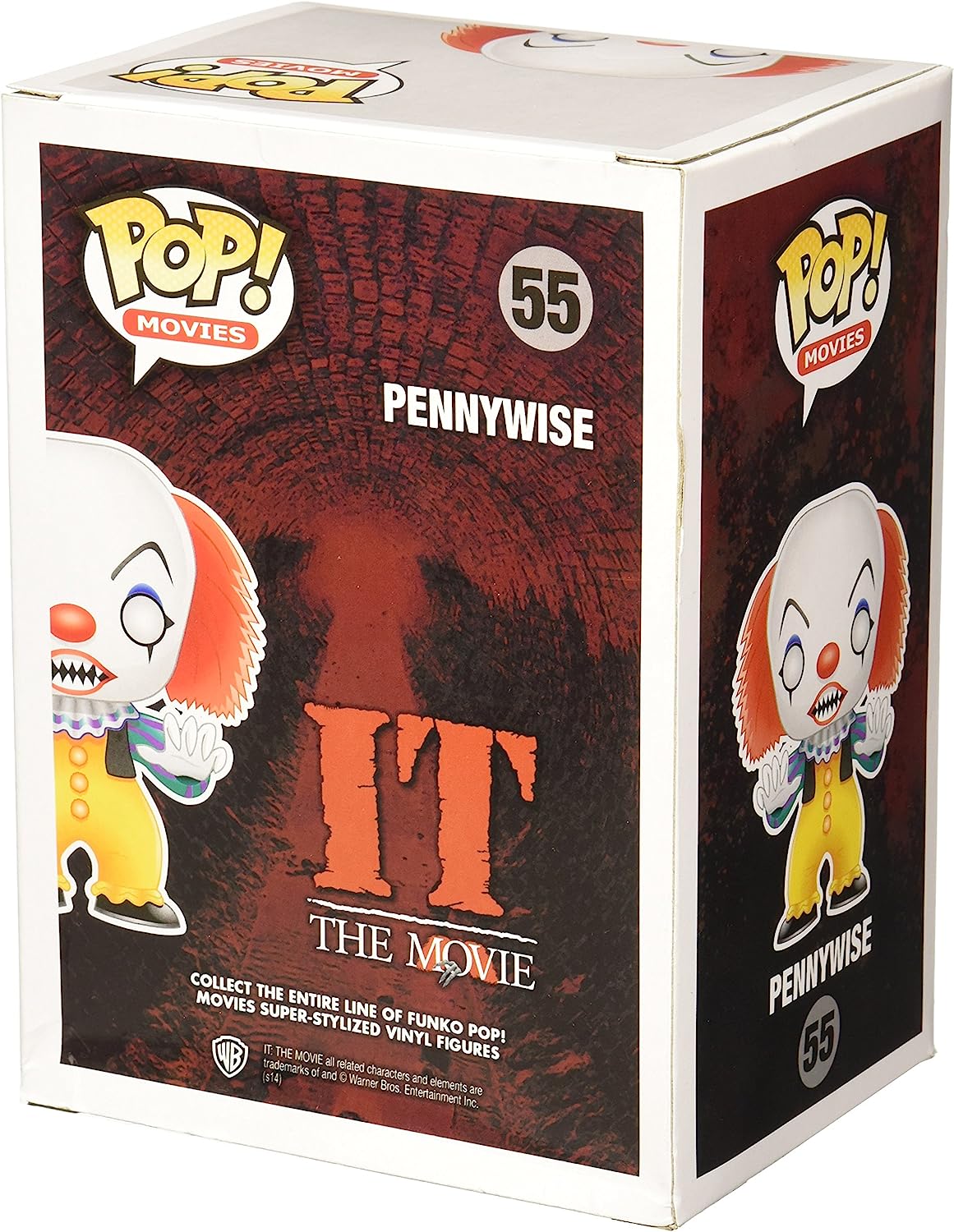 Funko MOVIE - Bobble Head POP N° 53 - Pennywise (IT