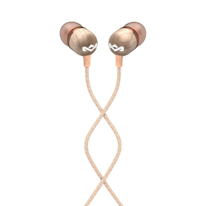 House of Marley Smile Jamaica Wired Noise Isolating Headphones with Microphone - Copper (Pack of 2