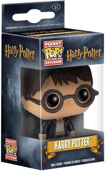 Funko Pocket POP! Keychain: Harry Potter - Harry Novelty Keyring - Collectable Mini Figure - Stocking Filler - Gift Idea - Official Merchandise - Movies Fans - Backpack Decor
