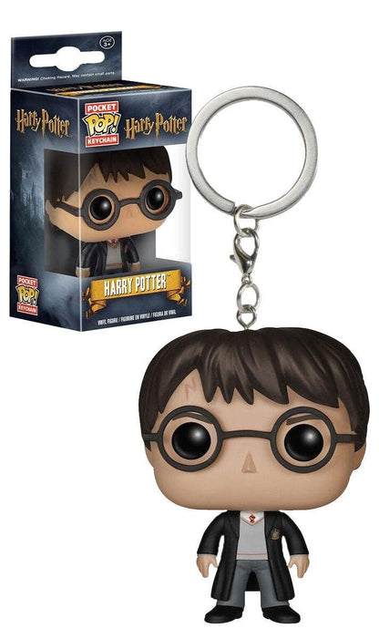 Funko Pocket POP! Keychain: Harry Potter - Harry Novelty Keyring - Collectable Mini Figure - Stocking Filler - Gift Idea - Official Merchandise - Movies Fans - Backpack Decor