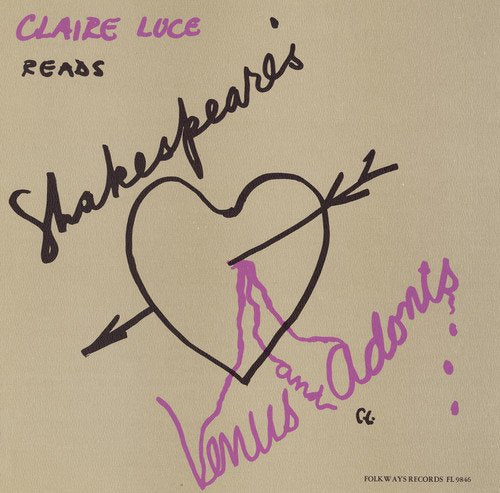 Claire Luce Reads Venus & Adonis: By William Shake