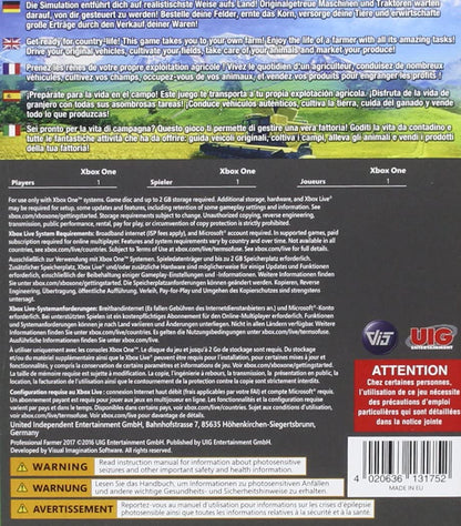 Professional Farmer 2017 (Xbox one) X-Box One