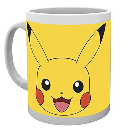 Taza de cerámica oficial de Pokémon, para niños, con motivo de Pikachu