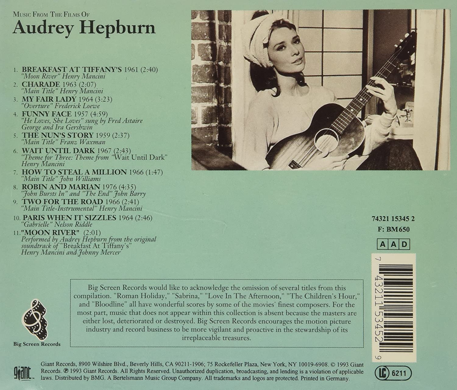 Films A. Hepburn (bof)
