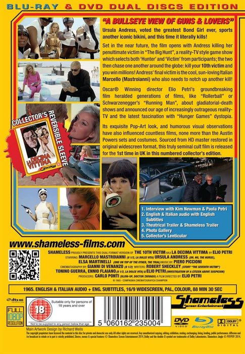 The 10th Victim  Collector's Animated Lenticular