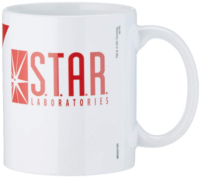 DC Comics MG23163 The Flash Star Labs Ceramic Mug , White