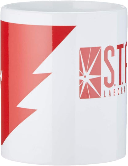 DC Comics MG23163 The Flash Star Labs Ceramic Mug , White