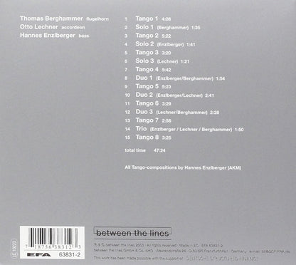 Hannes Enzlberger - Tango 1-8