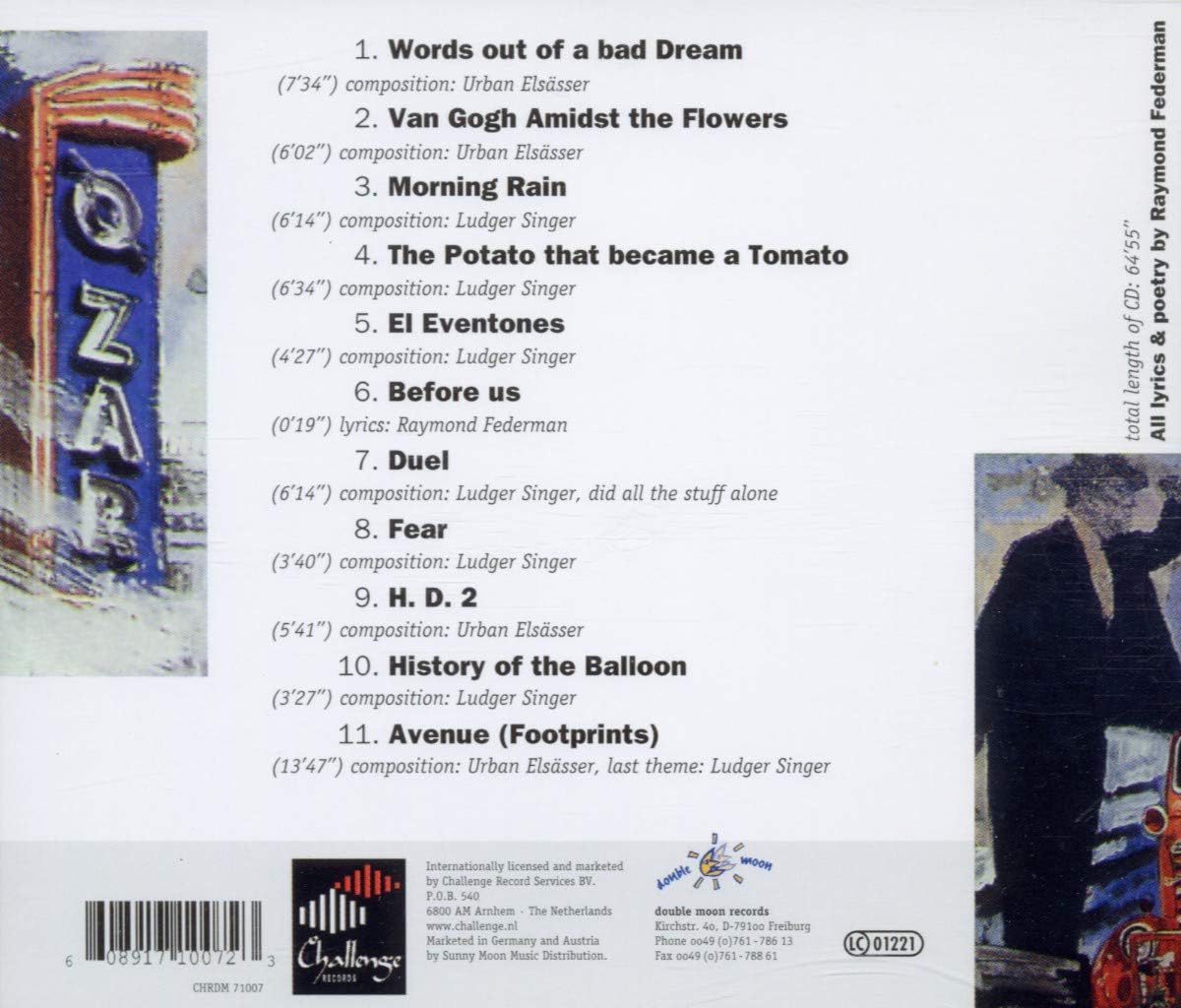 Ray Federman Art De Fakt - Surfiction Jazz No. 2