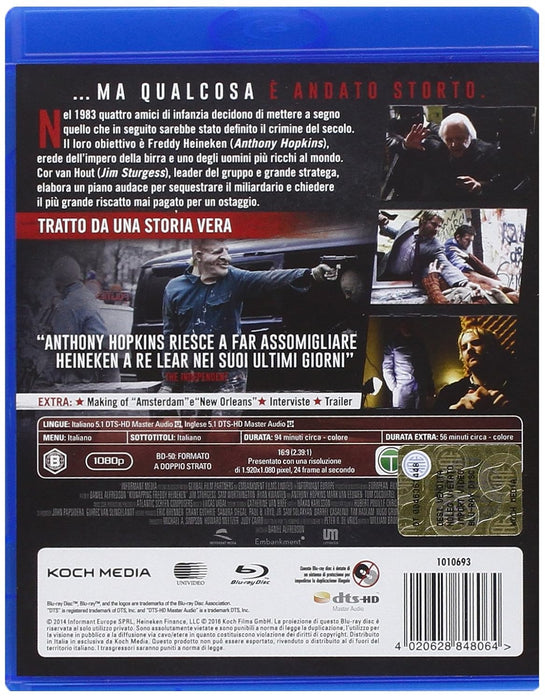 MOVIE - IL CASO FREDDY HEINEKEN - BLU RAY BLURAY ITALIAN I