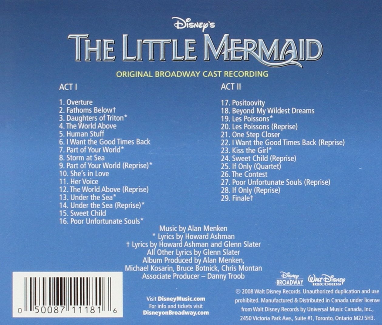 THE LITTLE MERMAID