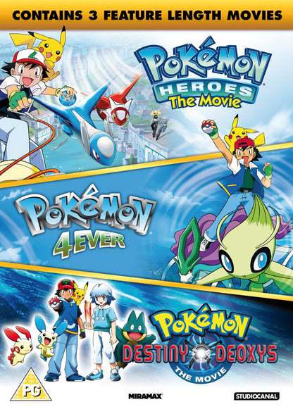 Miramax - Pokemon - The Movie Collection (3 Films) DVD (1 DVD