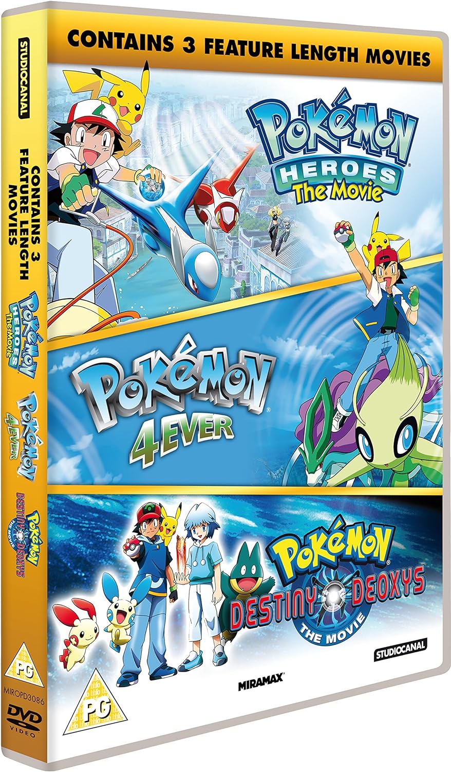 Miramax - Pokemon - The Movie Collection (3 Films) DVD (1 DVD